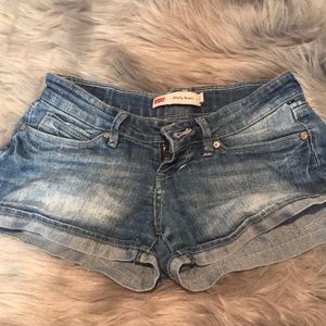 3 for $10. Levi’s jean shorts